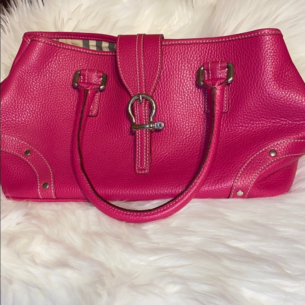Authentic Pink Burberry bag